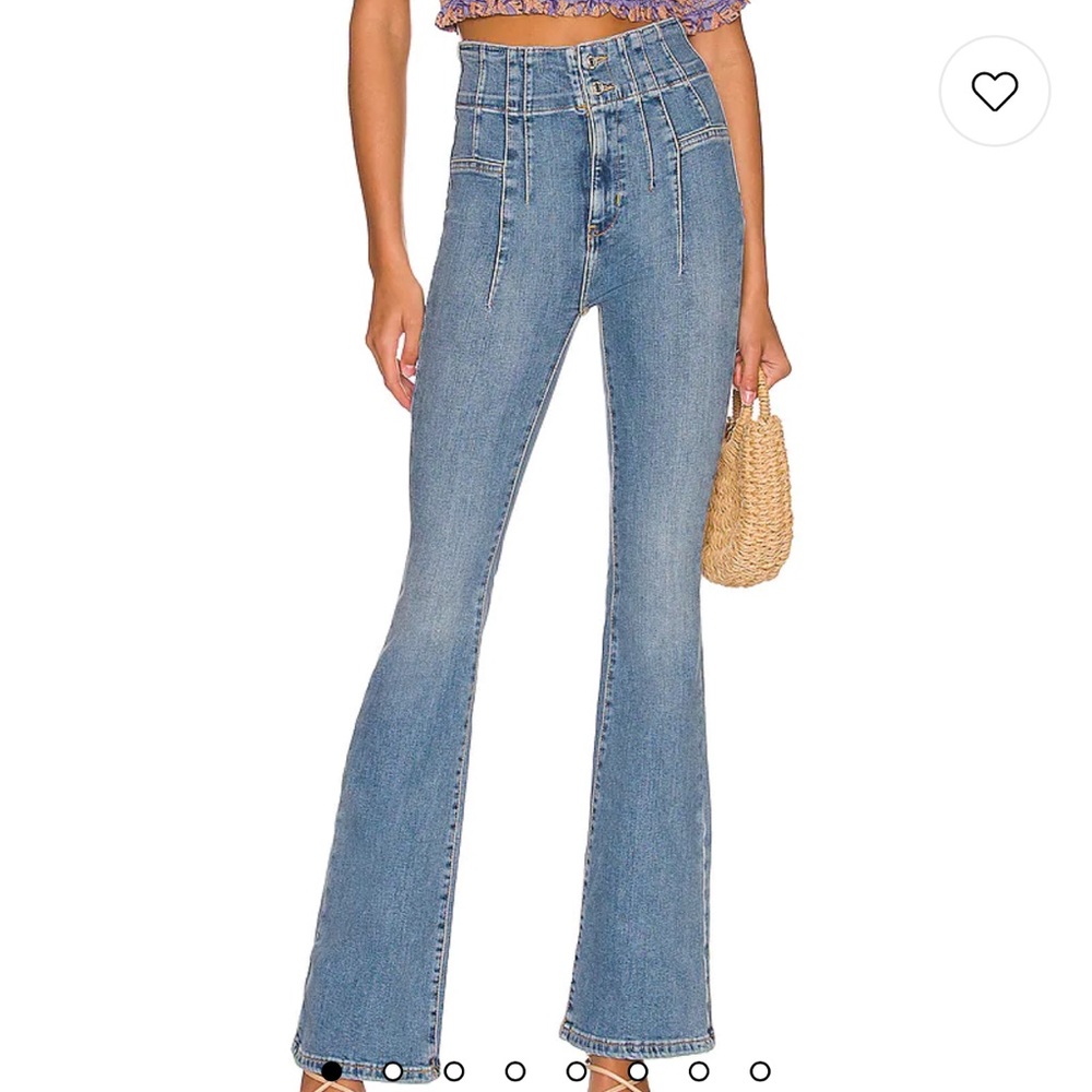 Free People Jayde Flare in Sunburst Blue